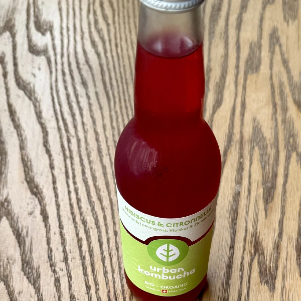 Kombucha hibiscus & lemongrass